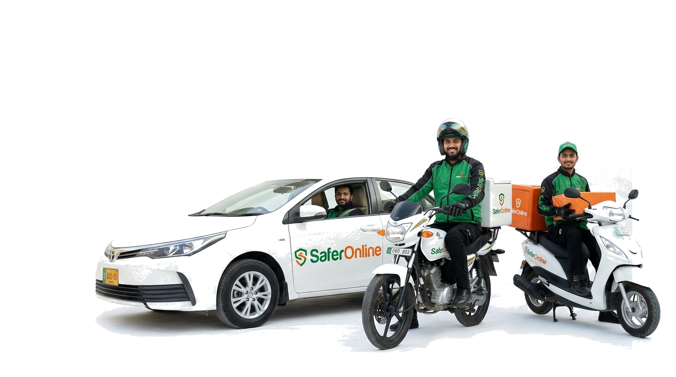 SaferOnline Pakistan Transit Fleet